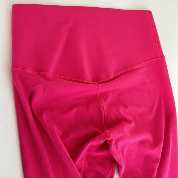 OFFLINE By Aerie 7/8 Leggings Real Me Xtra High Rise HOT PINK Size XSmall 25” - Picture 5 of 8